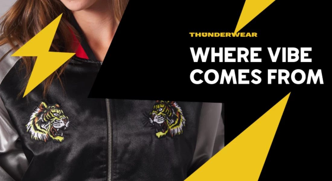 Thunderwear brand campaign artwork by Twelve12
